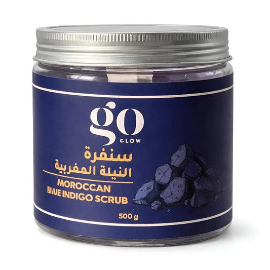 Go Glow Moroccan Indigo Face and Body Scrub 500 g