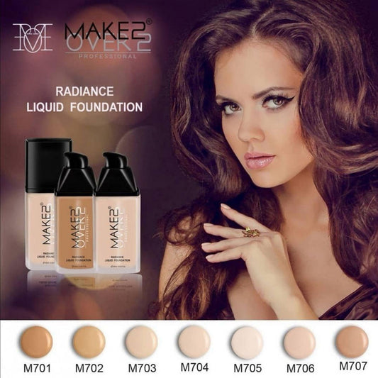 ميك اوفر 22 كريم اساس سائل 702