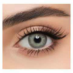 لينس مي عدسات طبية لاصقة رمادي سكري.