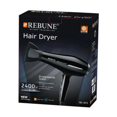 Hair dryer 2400 watts 3 heat levels 2 speeds RE-2173 from rebune