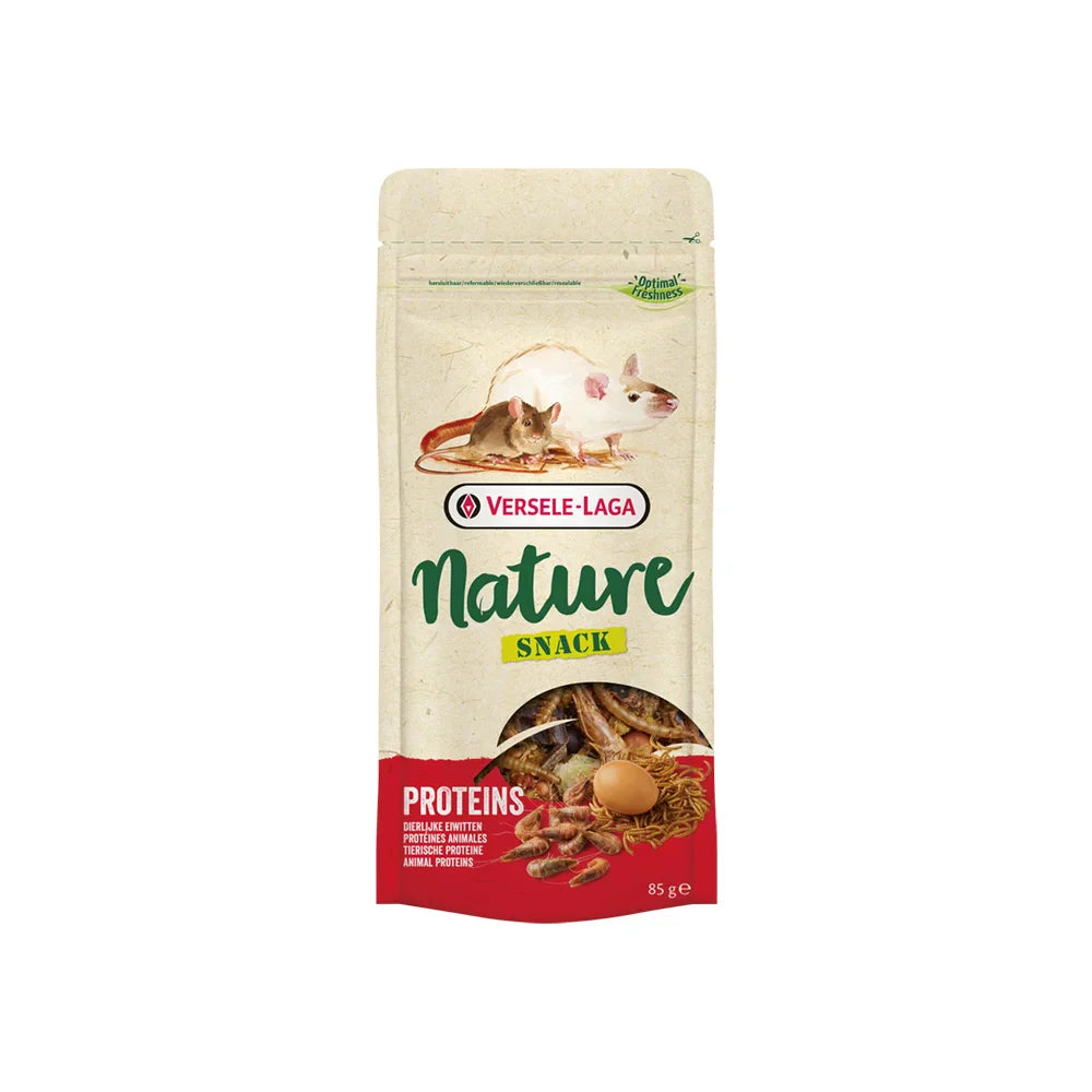 فيرسل لاقا نايتشر سناك للقوارض والأرانب بالبروتينات 85غ |  صيدلية.كوم.