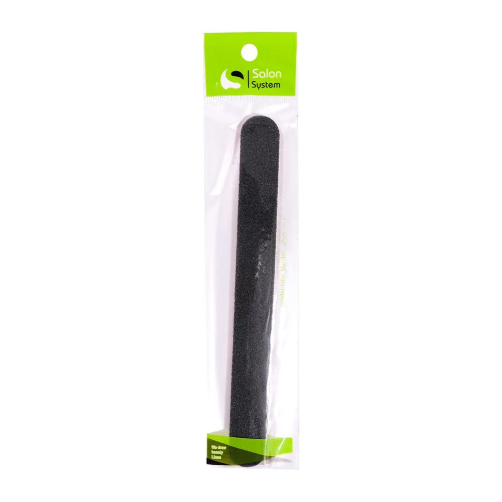 Professional nail file for shaping and smoothing nails from Salon System