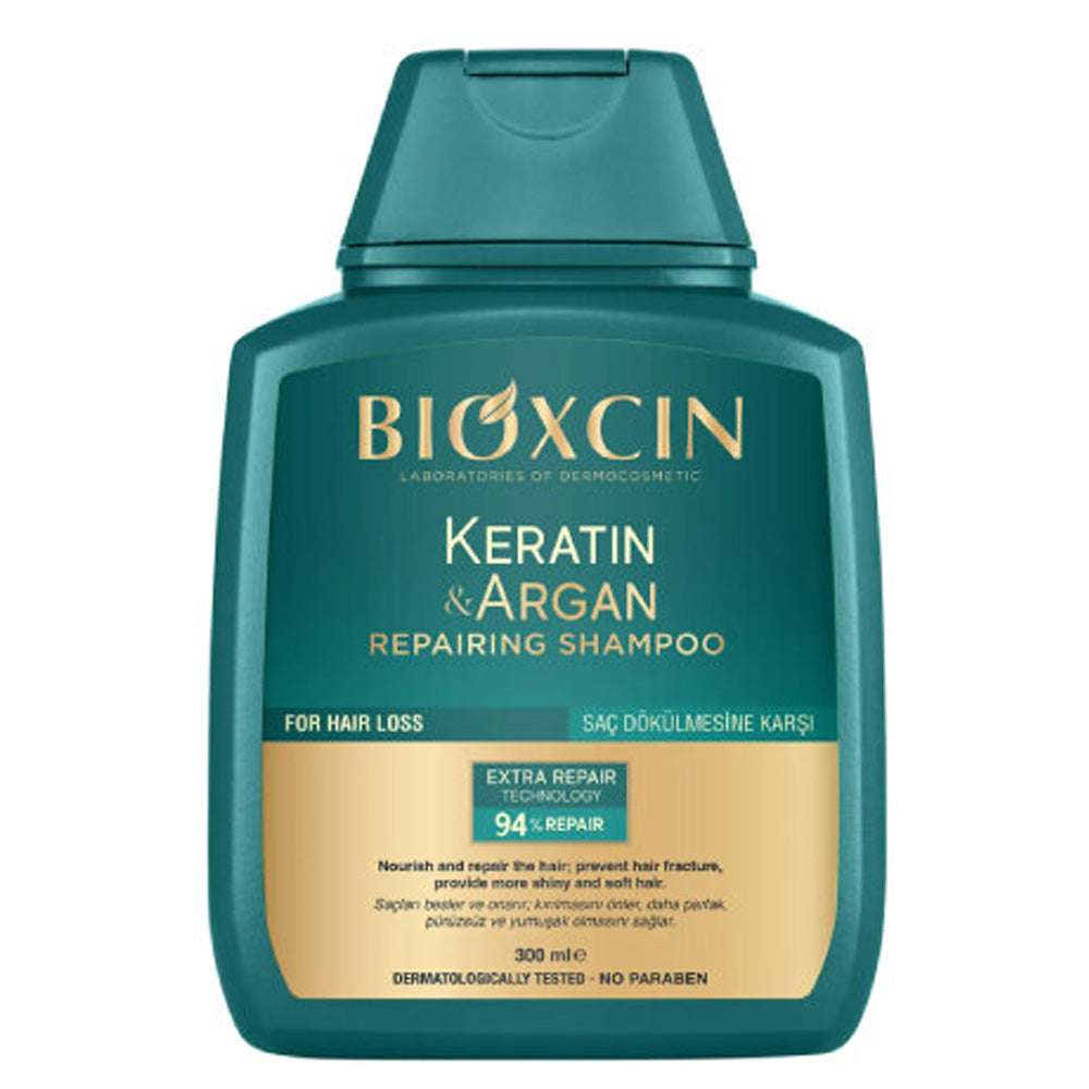 Bioxcin Hair Shampoo Keratin & Agran Repairing 300ml 