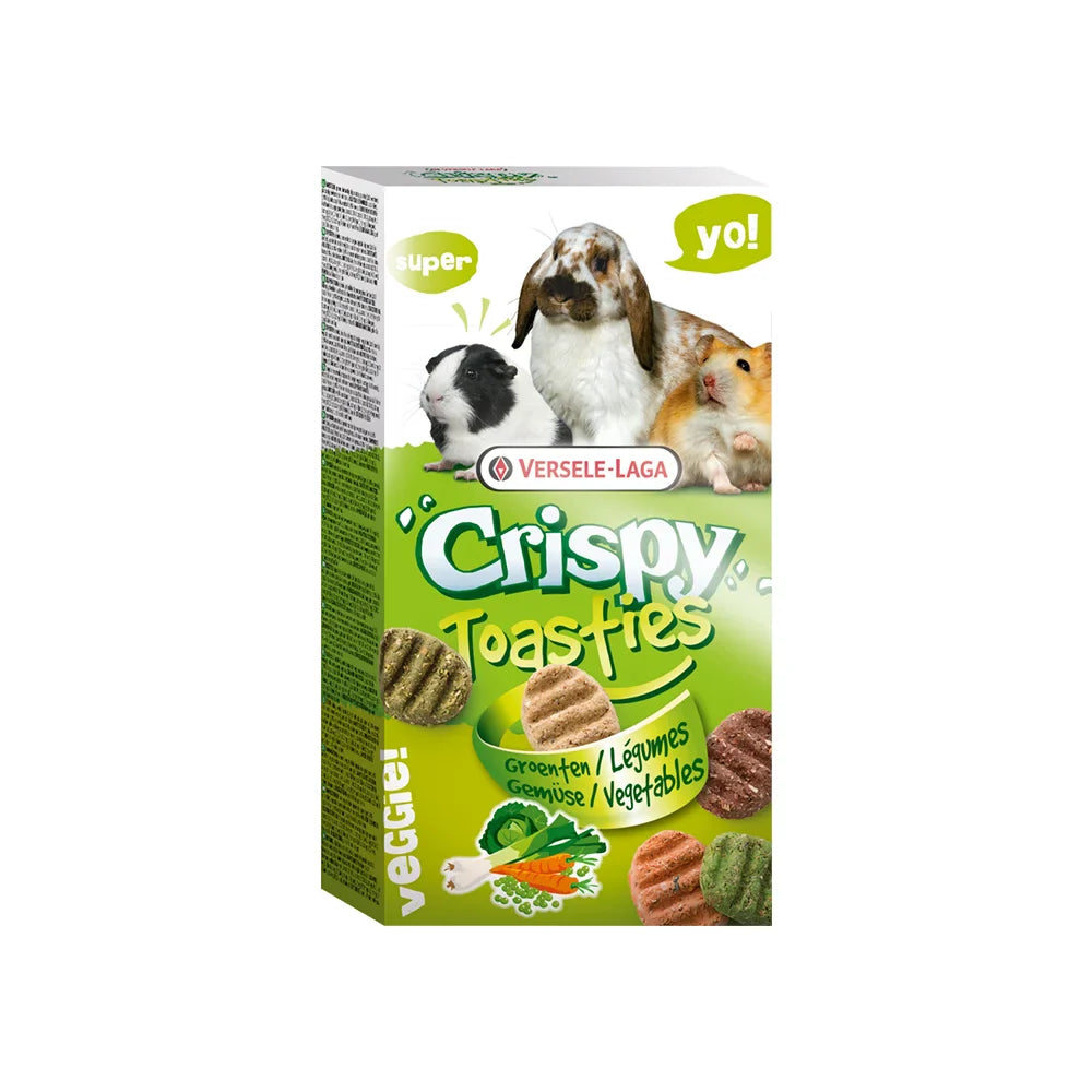 فيرسل لاقا توستيس وجبة خفيفة بالخضار للقوارض 150غ |  صيدلية.كوم.