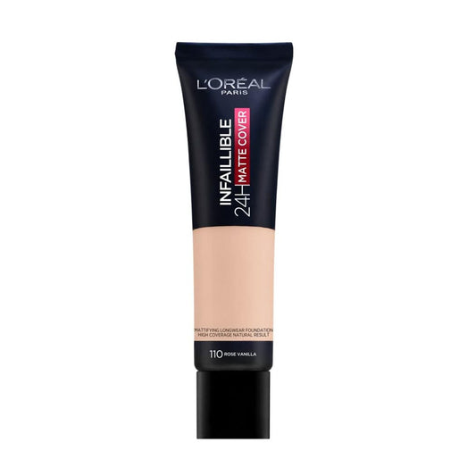 L'oreal Paris Infallible 24h Matte Foundation 110 Roz Vanilla 