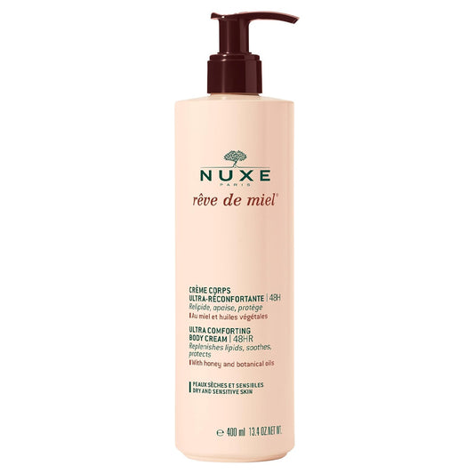 Nuxe body moisturizer for dry skin 24-hour moisturizer 400 ml
