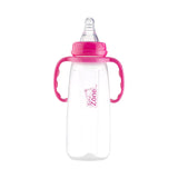 Baby Care Zone Baby Feeding Bottle Plastic With Handle 240ml