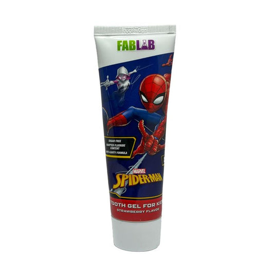 جل أسنان للأطفال بنكهة الفراولة شخصيات كرتونية متعددة 75 مل من نيكلودين |  صيدلية.كوم.