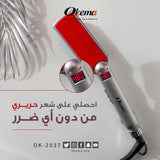 مكواة تمليس الشعر سيراميك OK-2037 من اوكيما