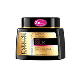 Argan, keratin and liquid silk hair mask 8*1