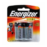 Energizer Battery Max C BP2 2 X 1 Card