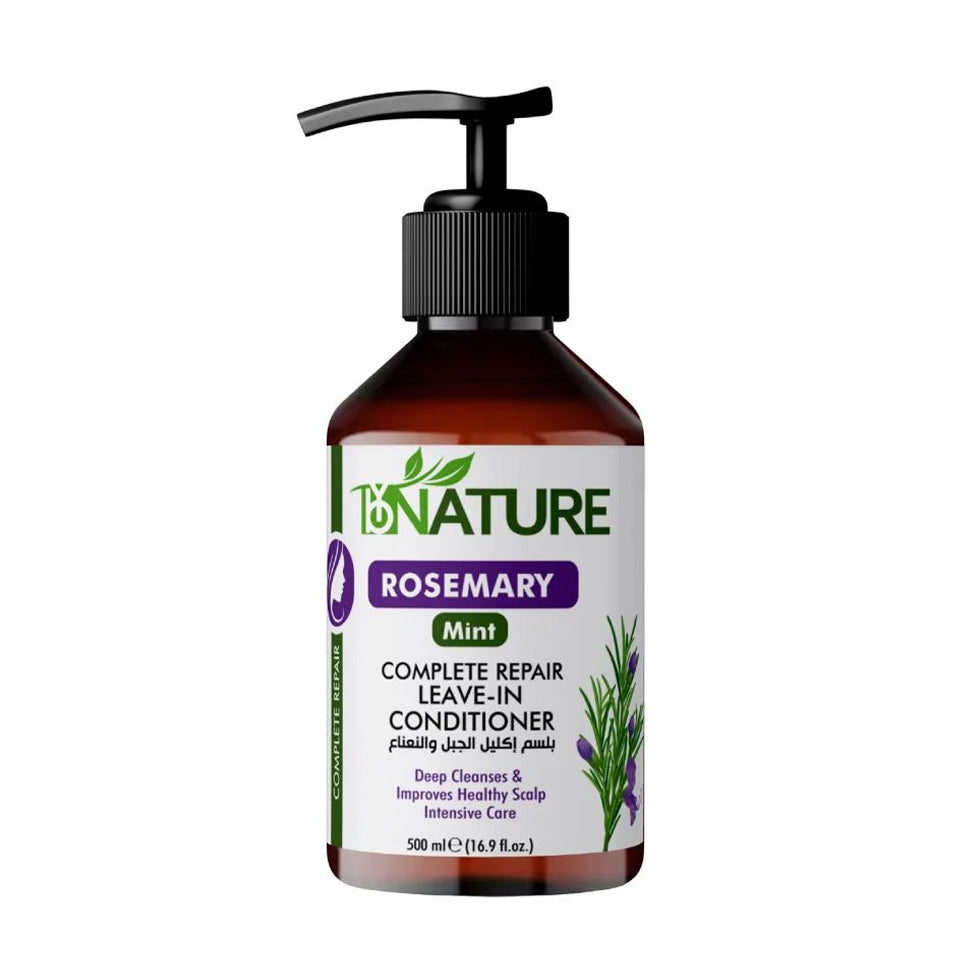 By Nature Leave-In Repair Balm with Rosemary and Mint 500 ml