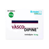 Vascodipine 10 mg 30 tablets