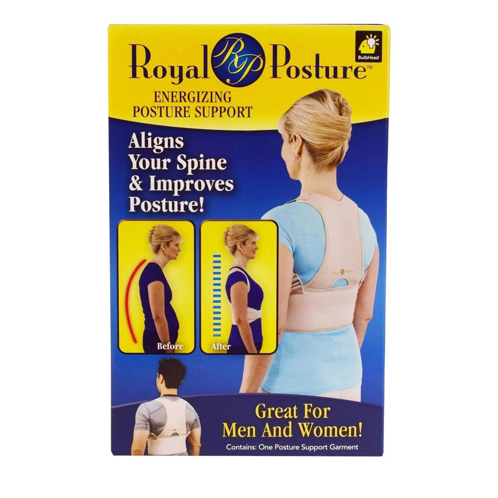 رويال بوستشر مشد داعم للظهر والكتفين لكلا الجنسين |  صيدلية.كوم.