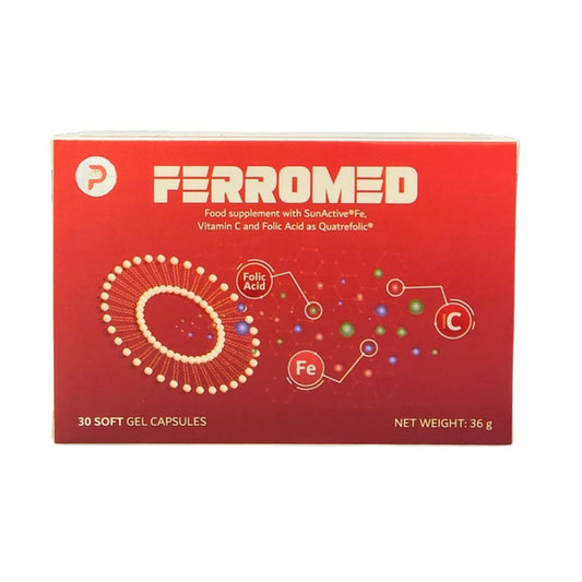فيروميد مكمل الحديد 30 كبسولة سوفت جيل