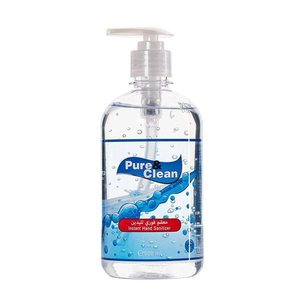 Pure & Clean Instant Hand Sanitizer Gel 500 ml