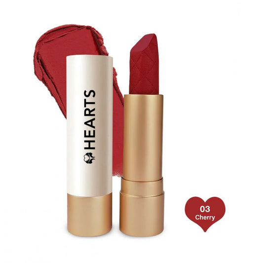 Hearts Lipstick Creamy Cherry 03