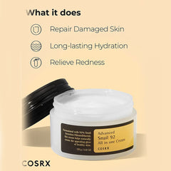 كريم الحلزون 92 المطور الكل في واحد من كوسركس 100 غم