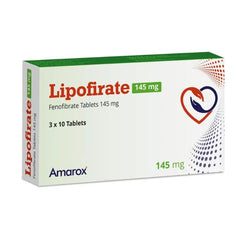 Lipofirate 145 mg 30 tablets