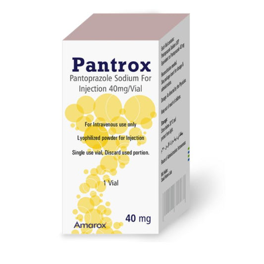 Pantrox 40 mg 1 vial