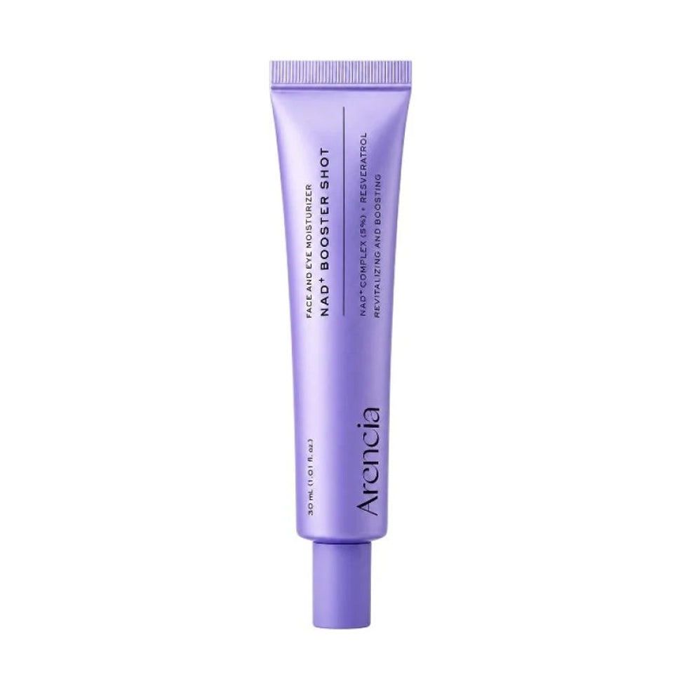 Arencia NAD+ Booster Shot Cream for the Face and Eye Area, for Firmer, Radiant Skin, 30 ml
