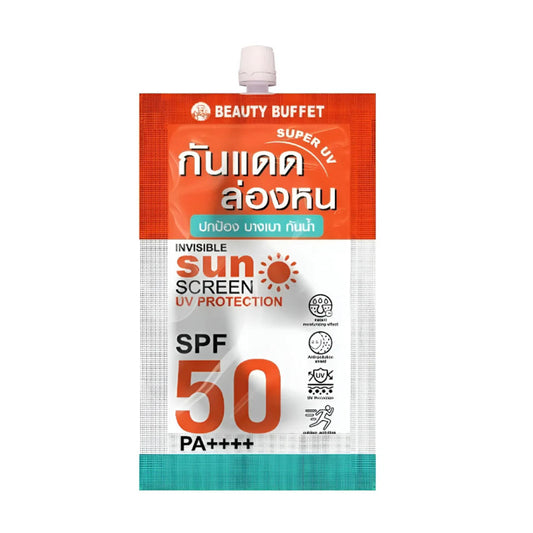 بيوتي بوفيت واقي شمس سائل SPF 50 PA+++ غير مرئي 7 مل