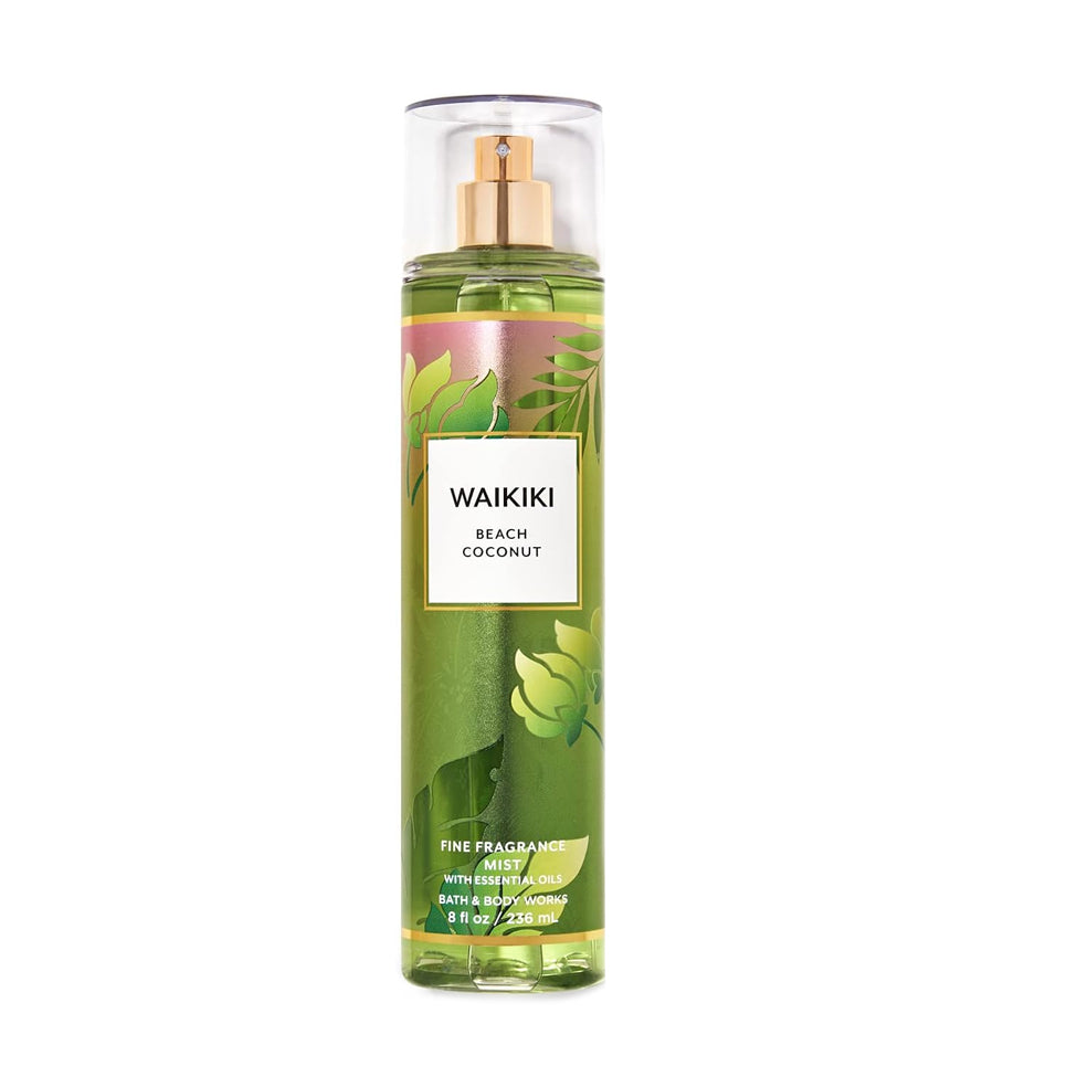 Body Mist Waikiki Beach Coconut Fine Fragrance for Women 236 ml from Bath & Body Works