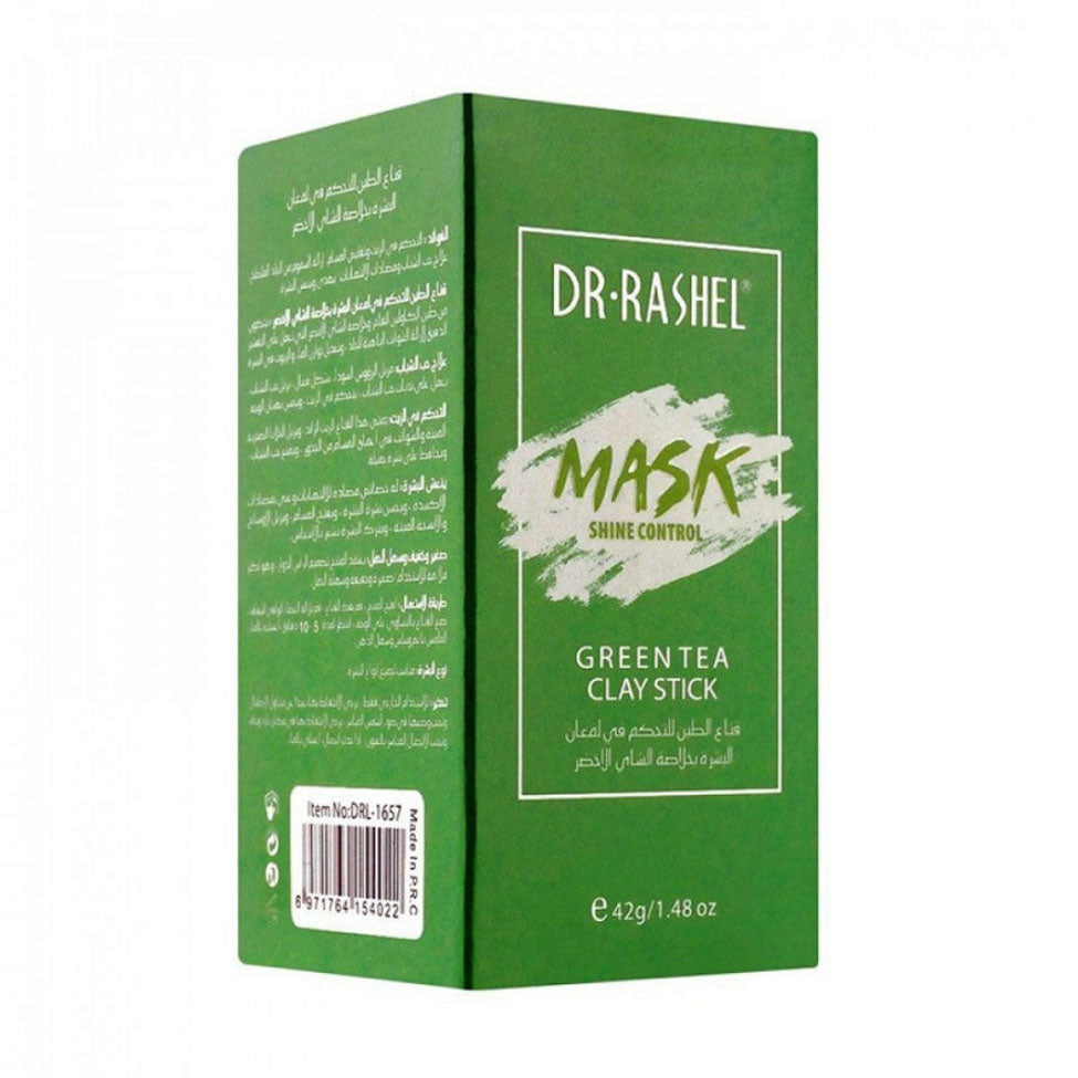 قناع الطين للتحكم في لمعان البشرة بخلاصة الشاي الاخضر 42 جم‎ من د.راشيل |  صيدلية.كوم.