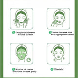 Dr. Rachel Clay mask For Controlling Skin Shine With Green Tea Extract 42 g