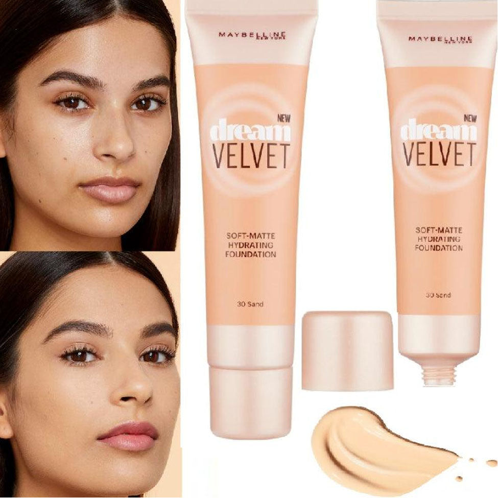 Maybelline Dream Velvet Foundation - Sun Beige 48