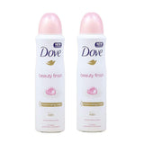 Offer Dove Beauty Finish Deodorant Spray 150 ml x 2