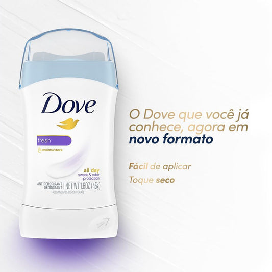 Dove Deodorant 0% Alcohol Fresh - 74 grams