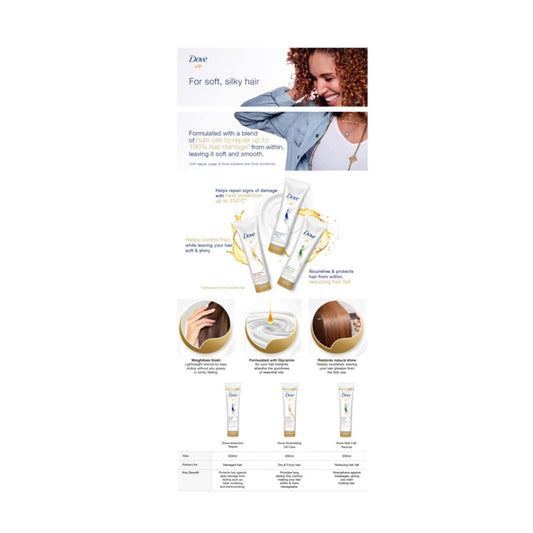 دوف بديل الزيت ضد تساقط الشعر 