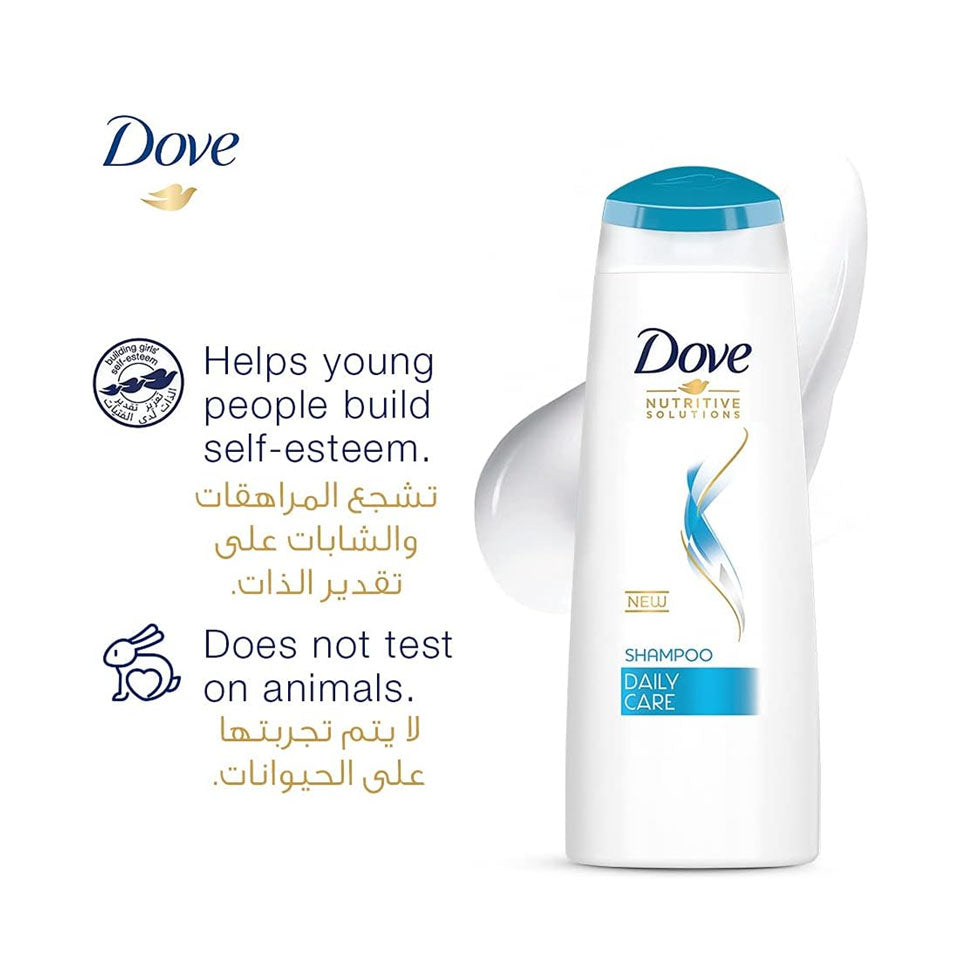 Dove shampoo daily care 600 ml