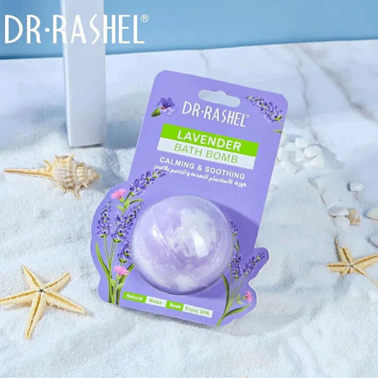 دكتور راشيل كرة الاستحمام للتهدئة والتنعيم بالافندر 100 جم |  صيدلية.كوم.