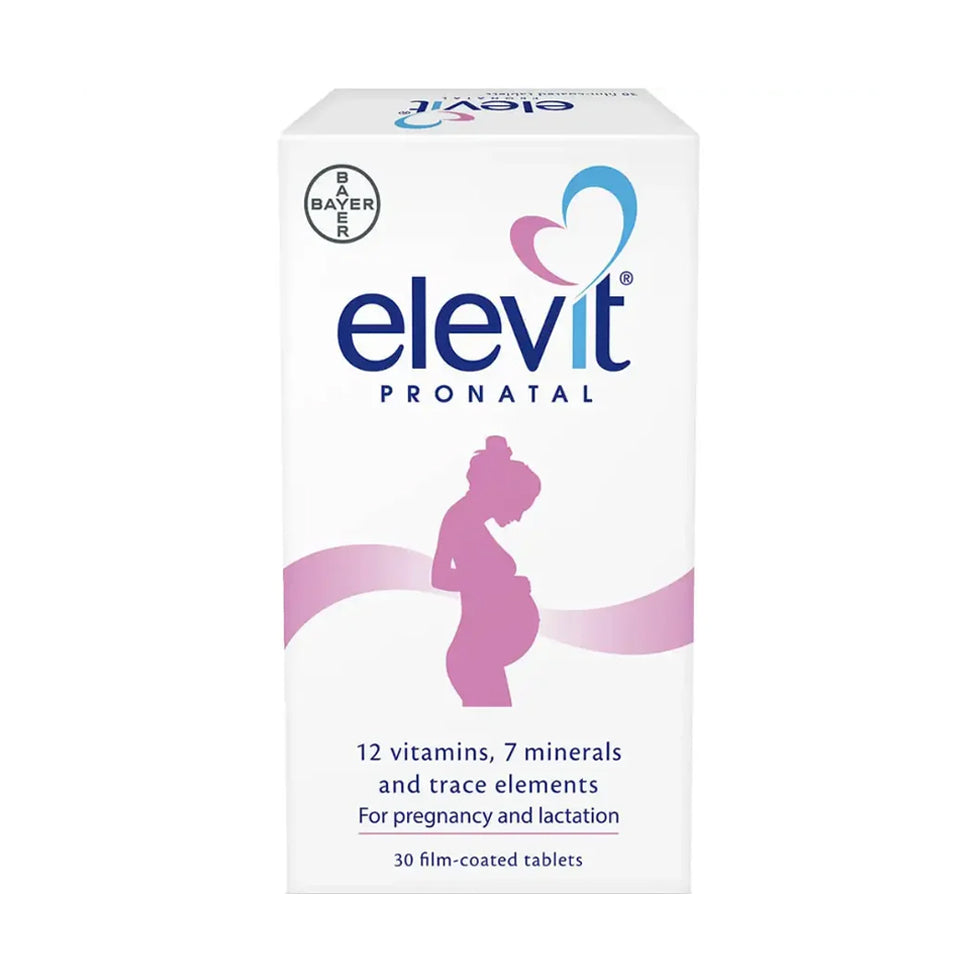 Elevit Pronatal Vitamins and Minerals for Women During Pregnancy, 30 Tablets