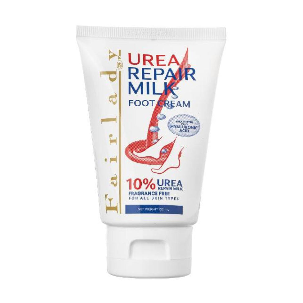 Fairlady Foot Cream with Urea and Milk for Repairing Heel Cracks 100 ml