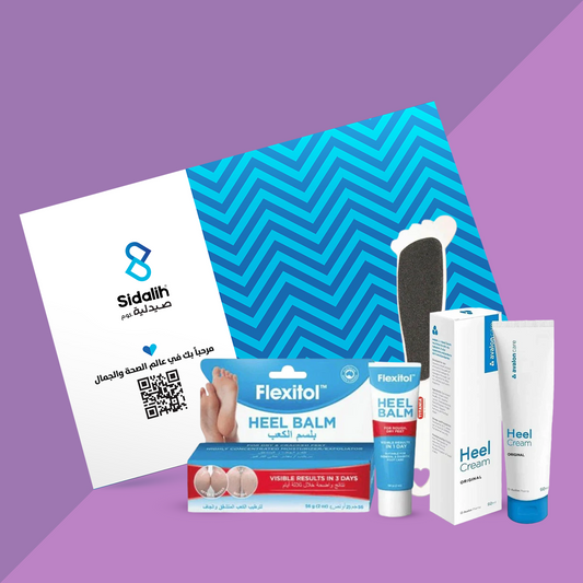 باكج العناية بالأقدام المتشققة