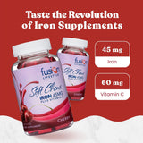 Bariatric Fusion Iron Easy Chew Cherry Flavor 48g