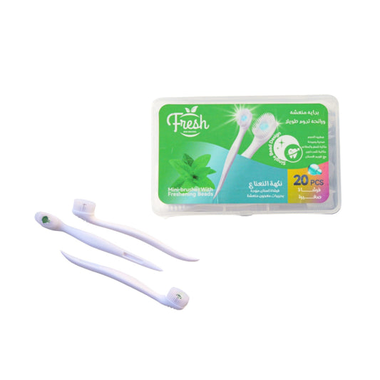 Fresh Toothbrush Mint Flavor 20 Pieces
