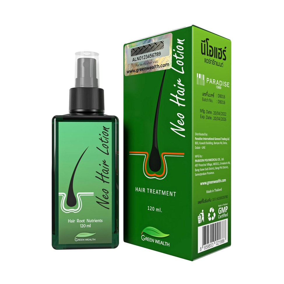 لوشن تساقط الشعر للرجال وللنساء نيو هير الأصلي 120 مل