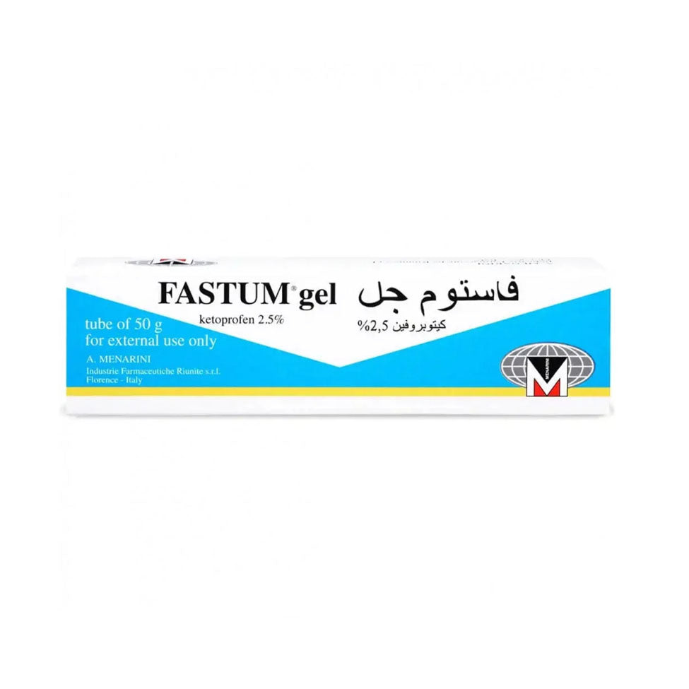 Fastum Gel 2.5% Ketoprofen 50 gm