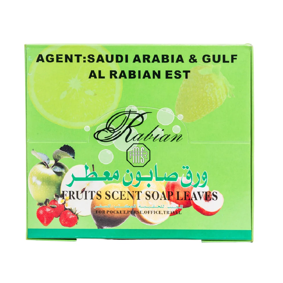 ام اس ار ورق صابون معطر بالفواكه 50 قطعة