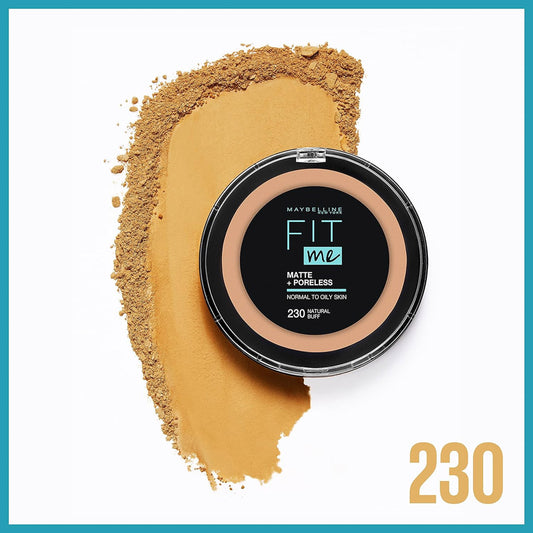 Maybelline Fit Me Matte Poreless Pressed Powder 230