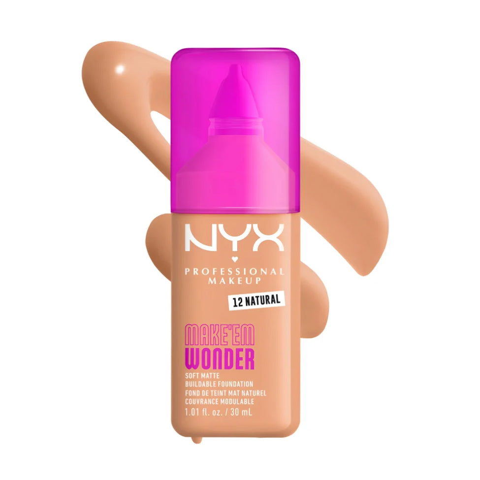 Nyx Make ‘Em Wonder Soft Matte Buildable Foundation