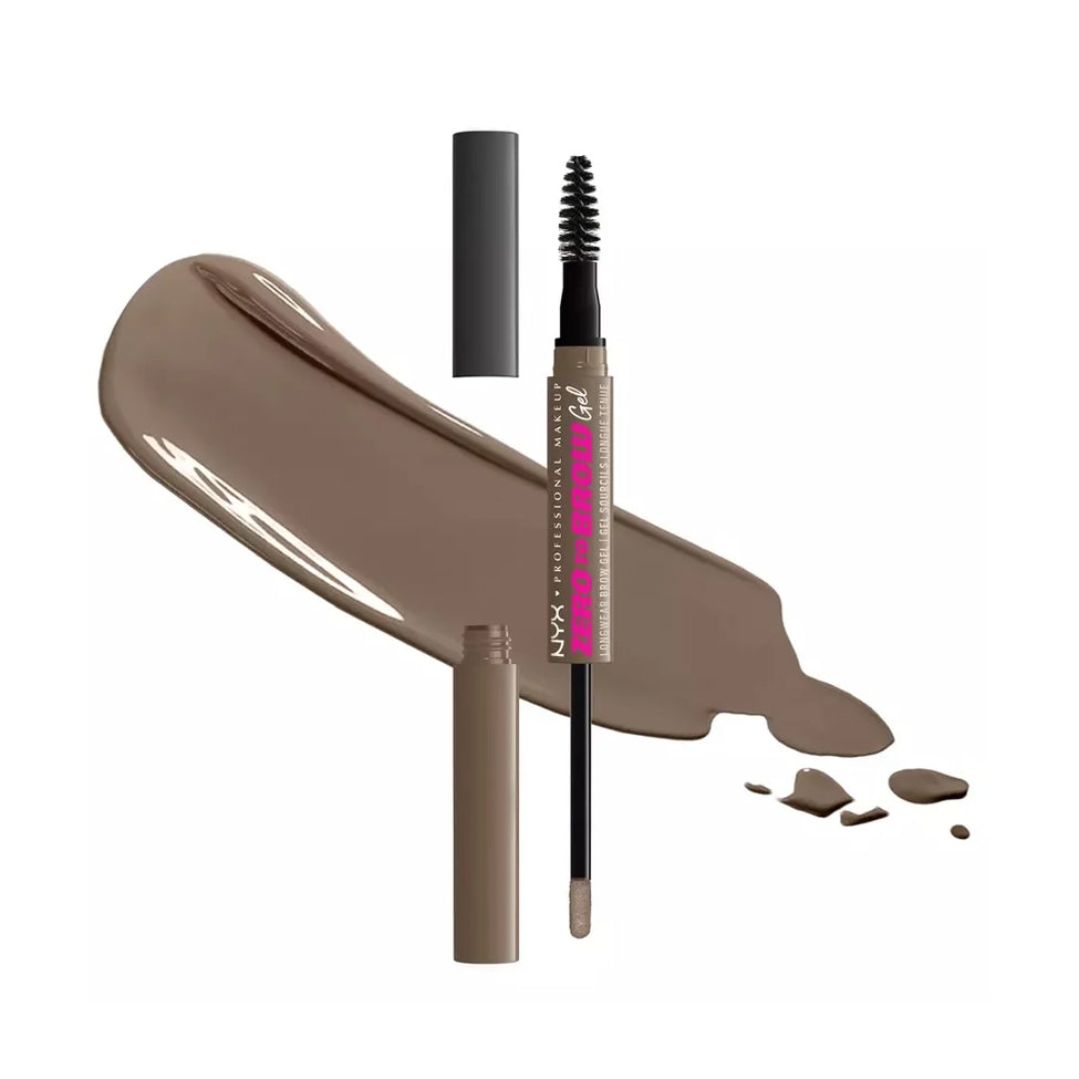 Nyx Professional Makeup Zero To Brow Longwear Brow Gel Ash Brown 05