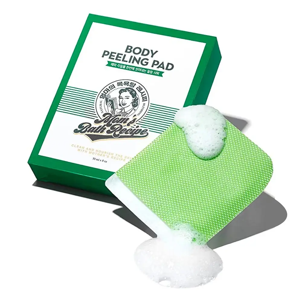 ليفة تقشير الجسم القوية من مومز باث علبة 8 حبات |  صيدلية.كوم.