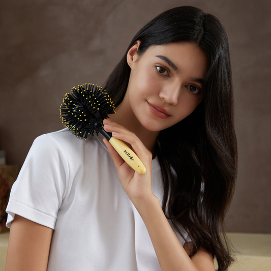 فرشاة الشعر الكيرلي - راوند |  صيدلية.كوم.