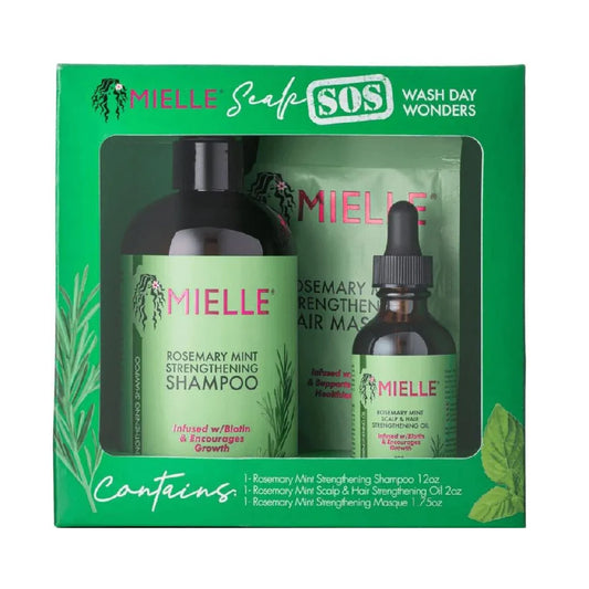 Mielle Rosemary Mint Wash Day Wonders Gift Set