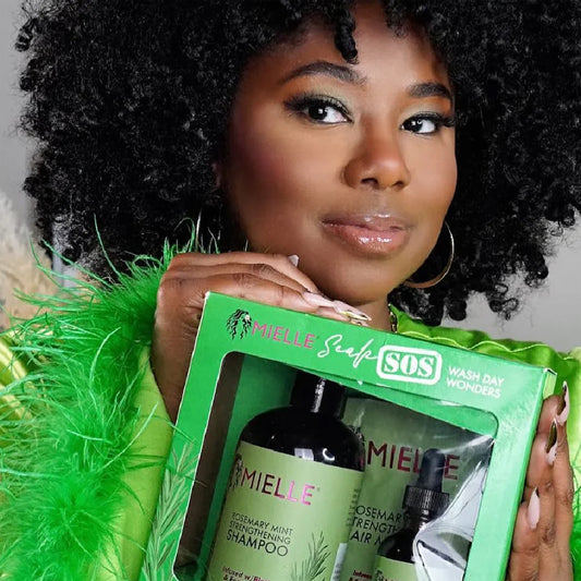 Mielle Rosemary Mint Wash Day Wonders Gift Set